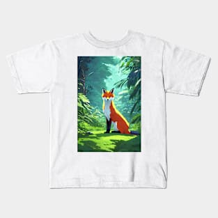 Fox of the Jungle Kids T-Shirt